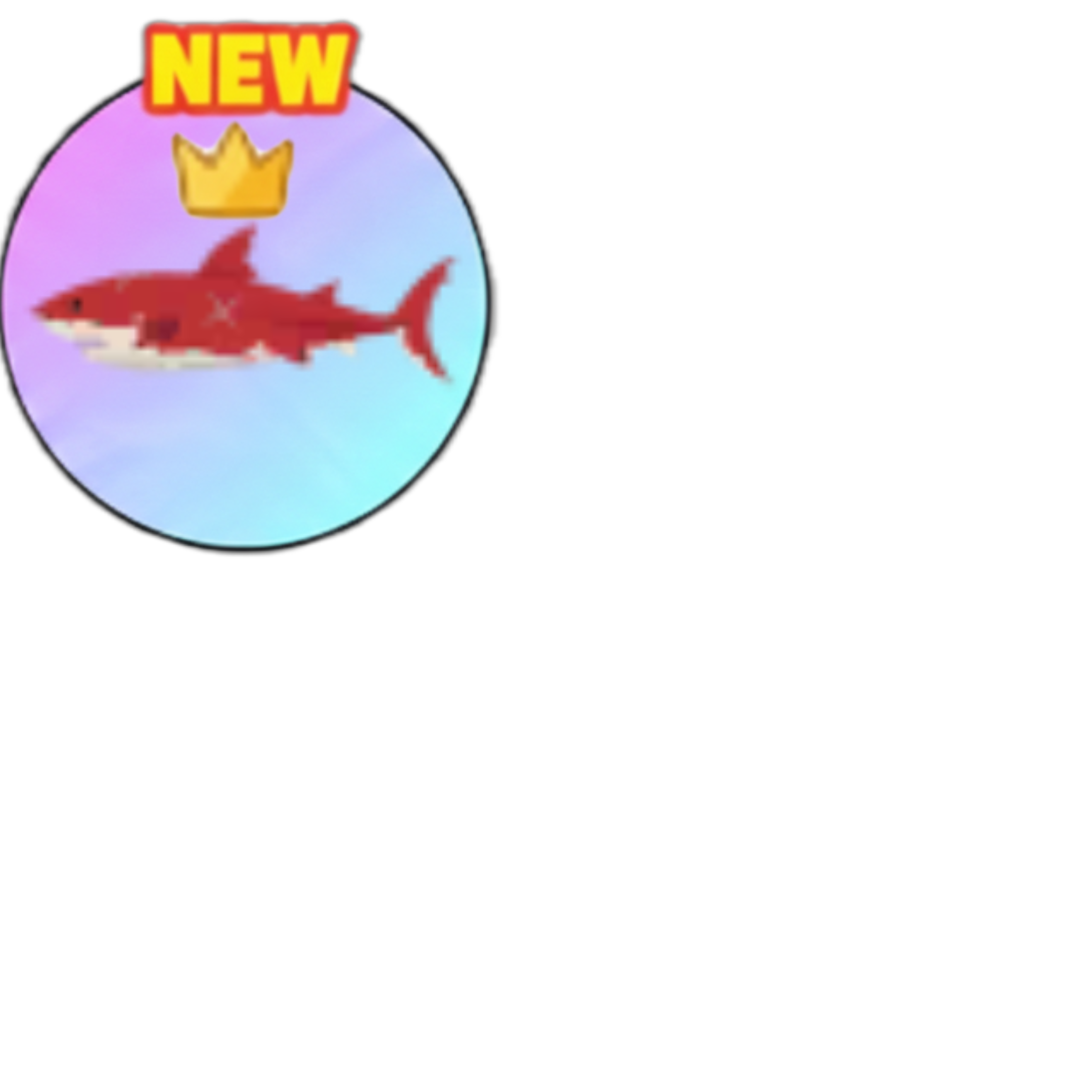 Câu cá mập đỏ vương miện