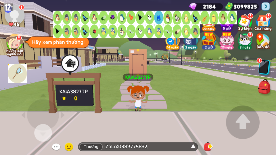 nick zing trắng thông tin