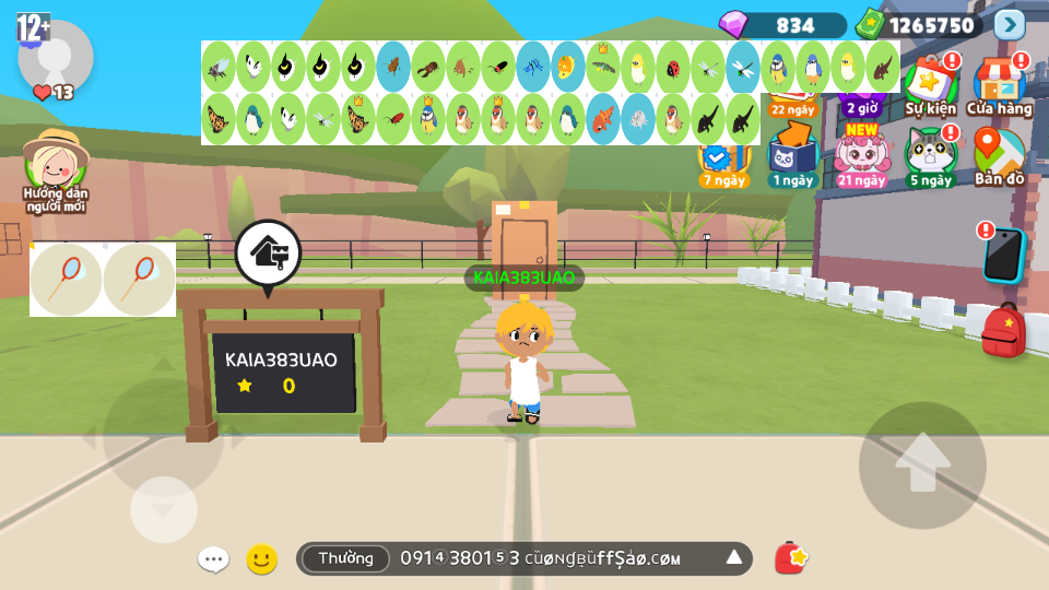 nick zing trắng thông tin