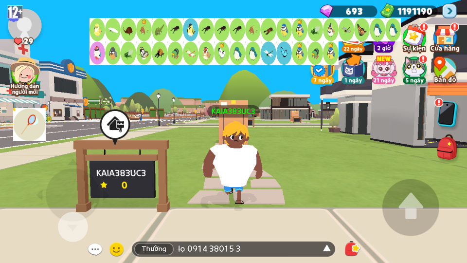 nick zing trắng thông tin