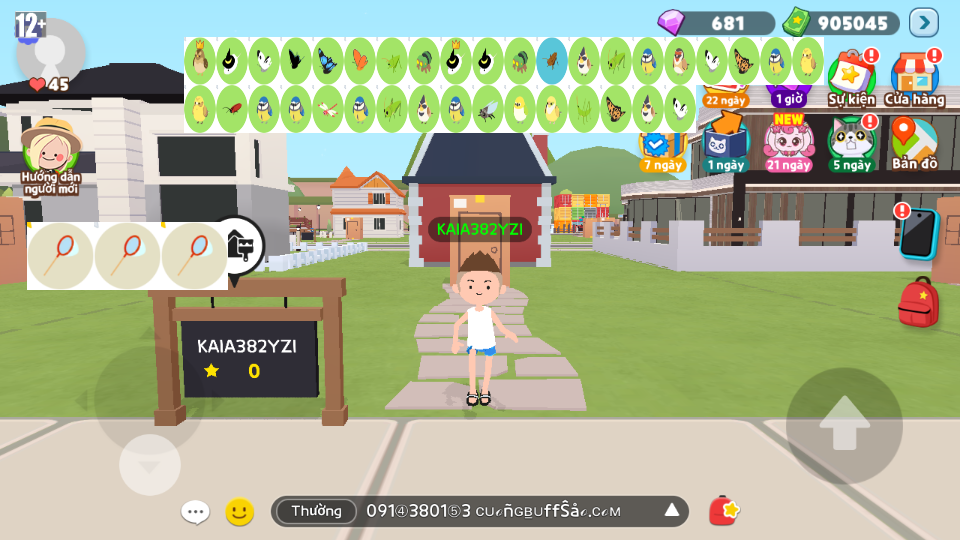 nick zing trắng thông tin