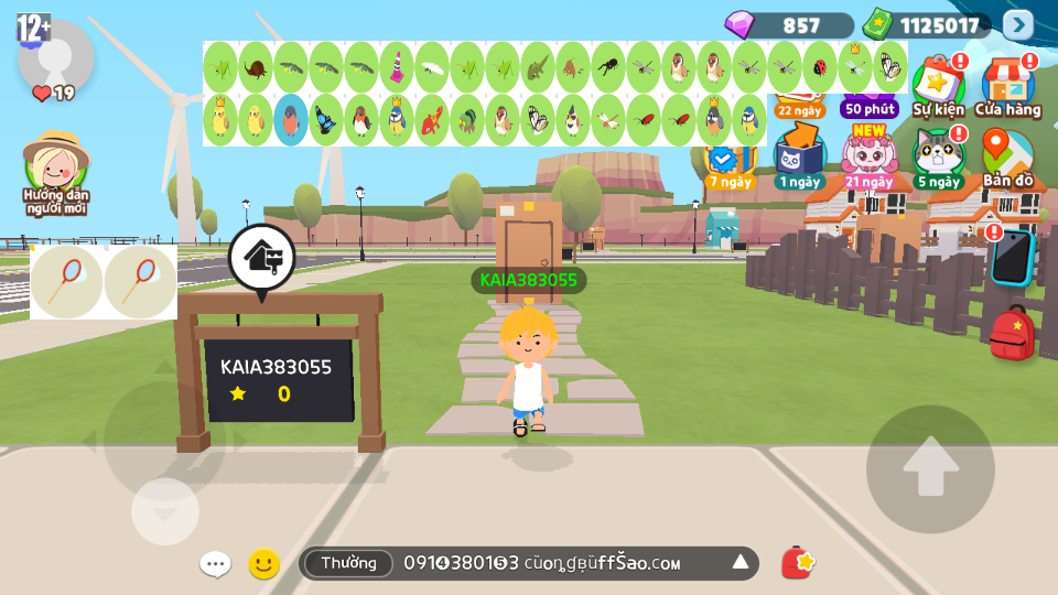 nick zing trắng thông tin