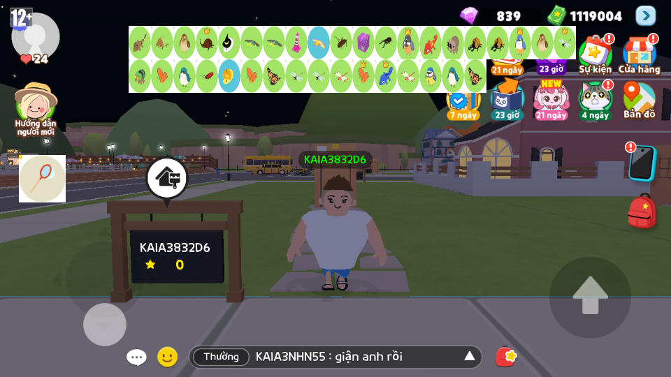 nick zing trắng thông tin