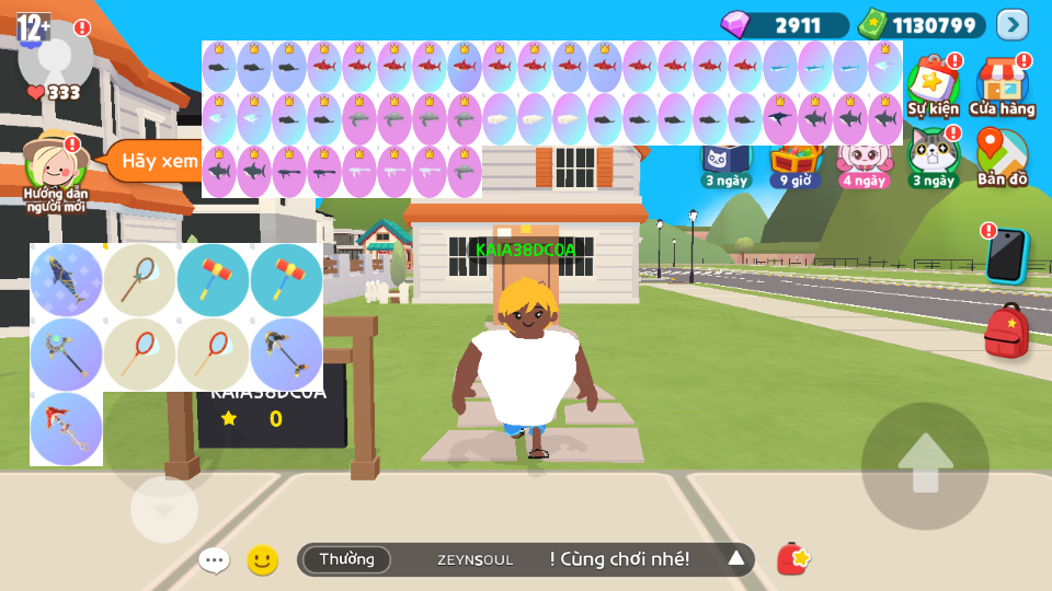 nick zing trắng thông tin