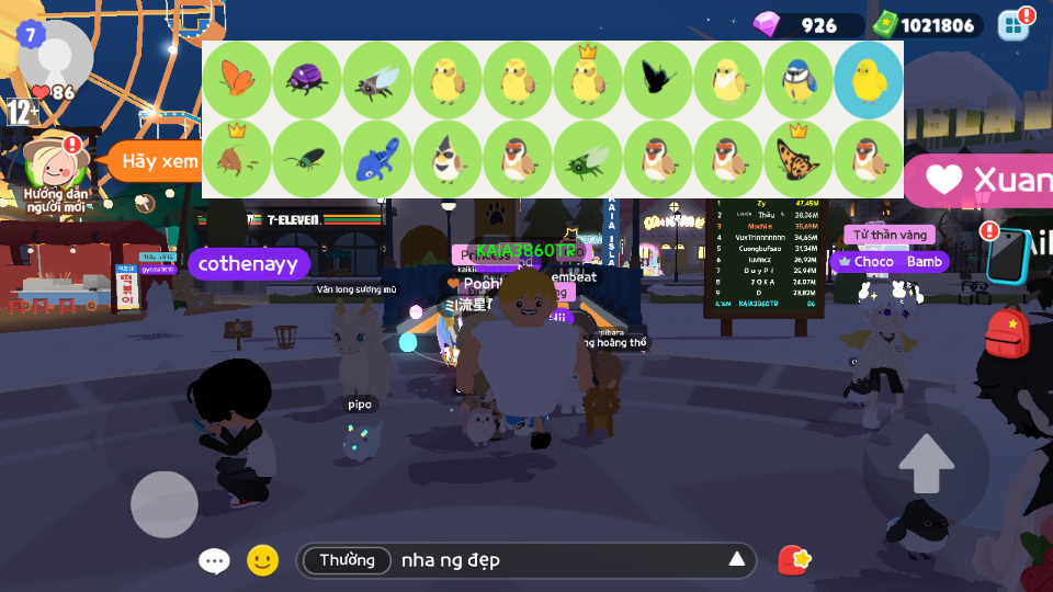 nick zing trắng thông tin