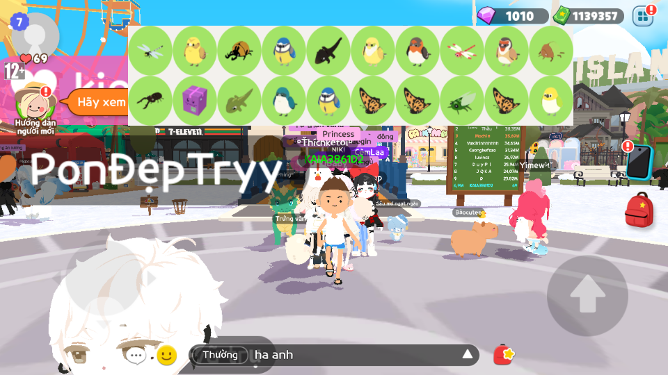 nick zing trắng thông tin