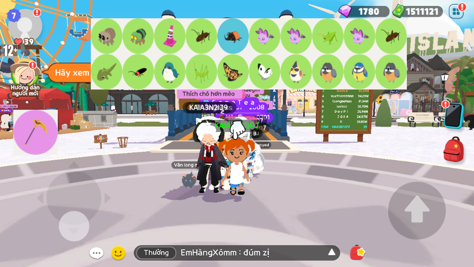 nick zing trắng thông tin