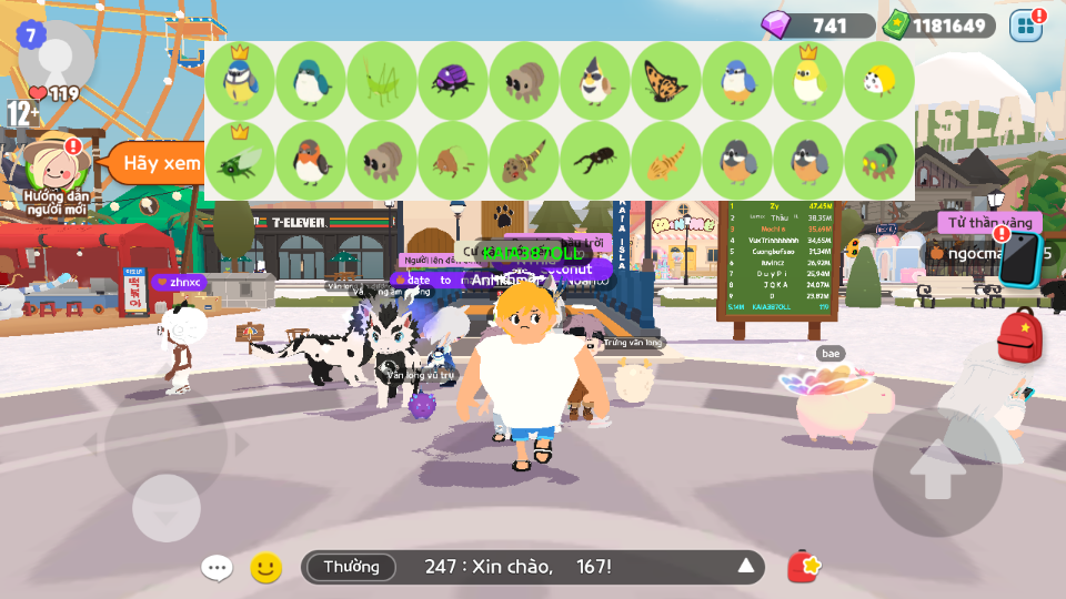 nick zing trắng thông tin