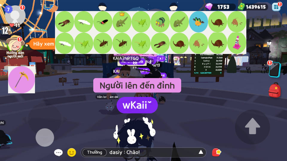 nick zing trắng thông tin