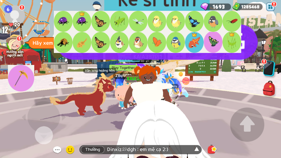 nick zing trắng thông tin