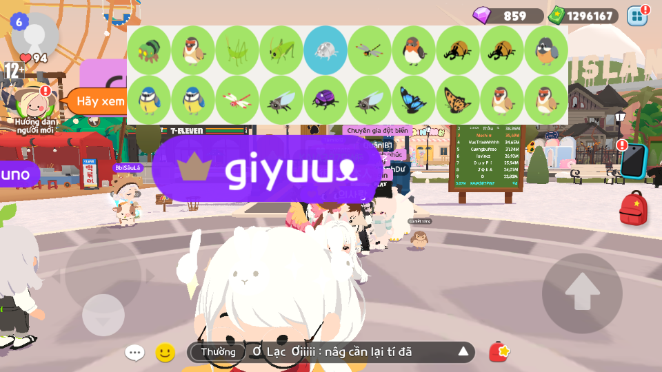 nick zing trắng thông tin