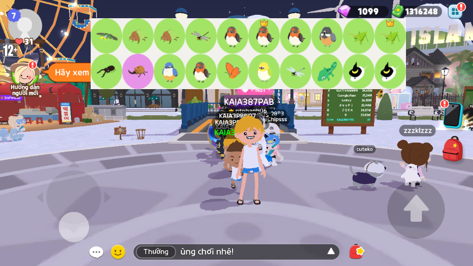 nick zing trắng thông tin