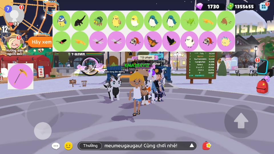 nick zing trắng thông tin