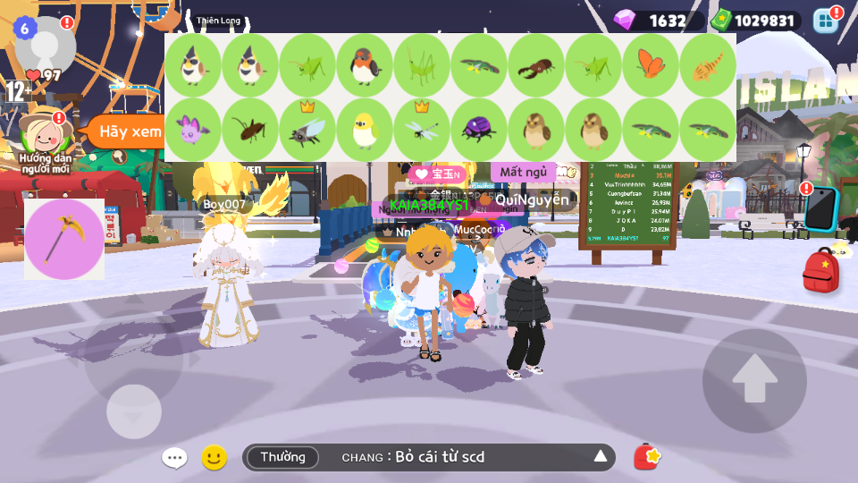 nick zing trắng thông tin