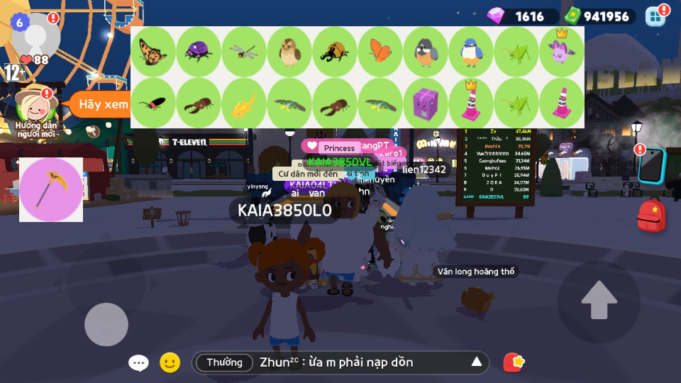 nick zing trắng thông tin