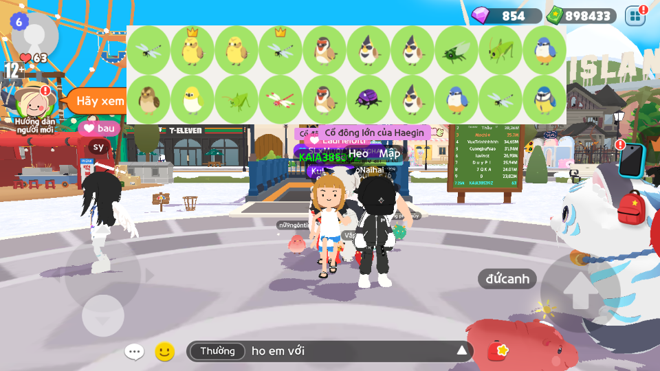 nick zing trắng thông tin