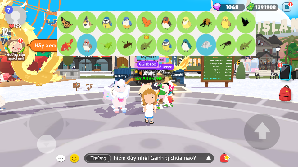 nick zing trắng thông tin