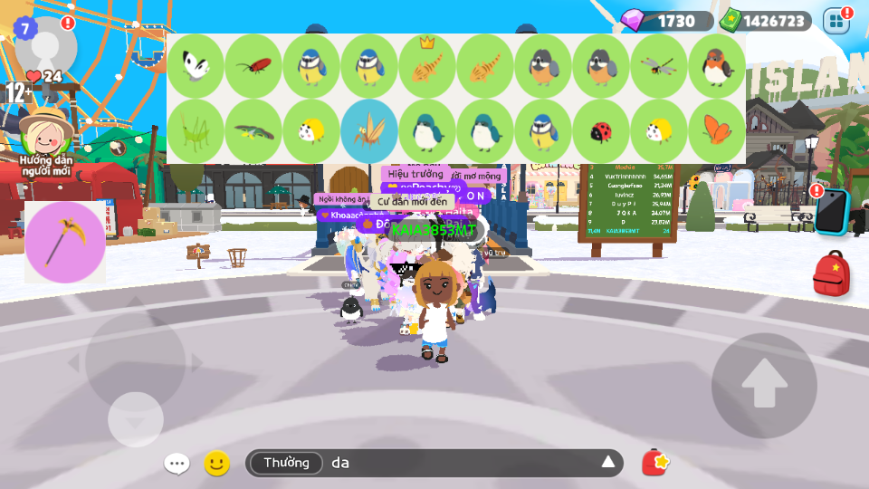 nick zing trắng thông tin