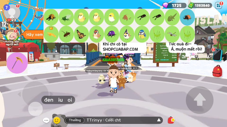 nick zing trắng thông tin