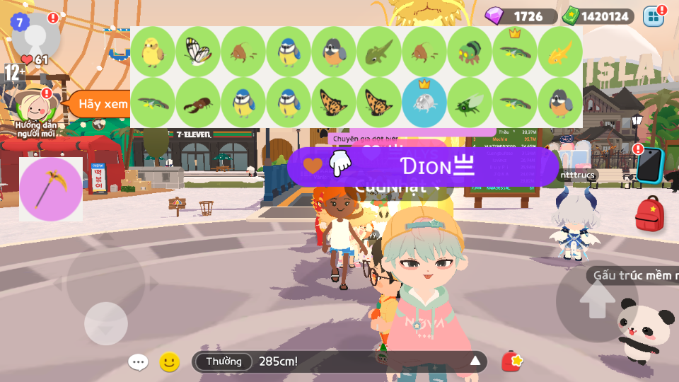 nick zing trắng thông tin