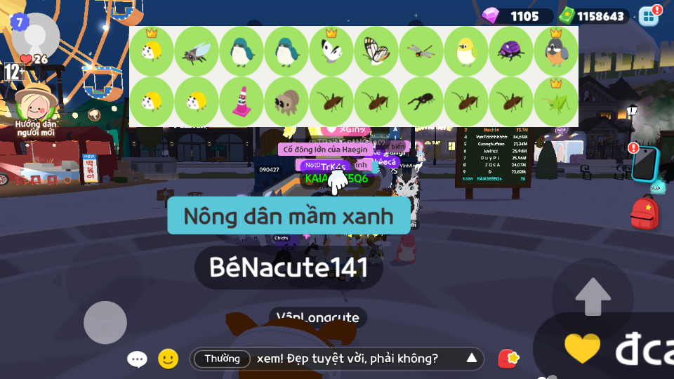 nick zing trắng thông tin