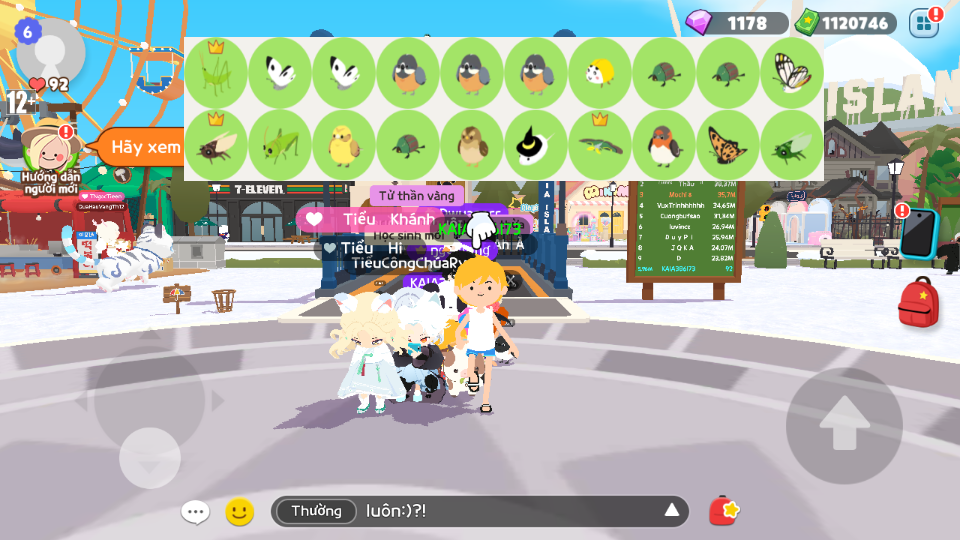 nick zing trắng thông tin