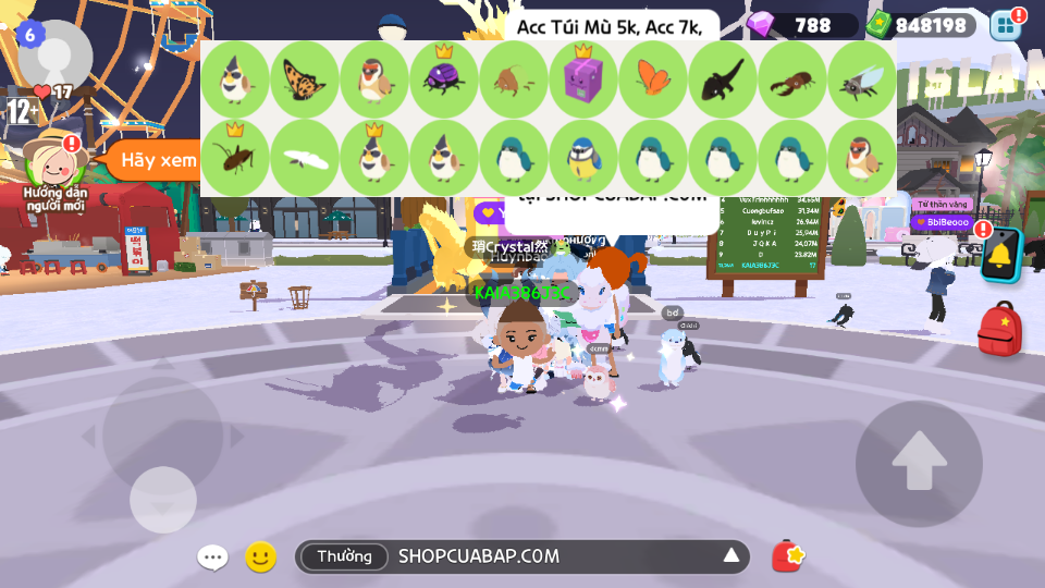 nick zing trắng thông tin