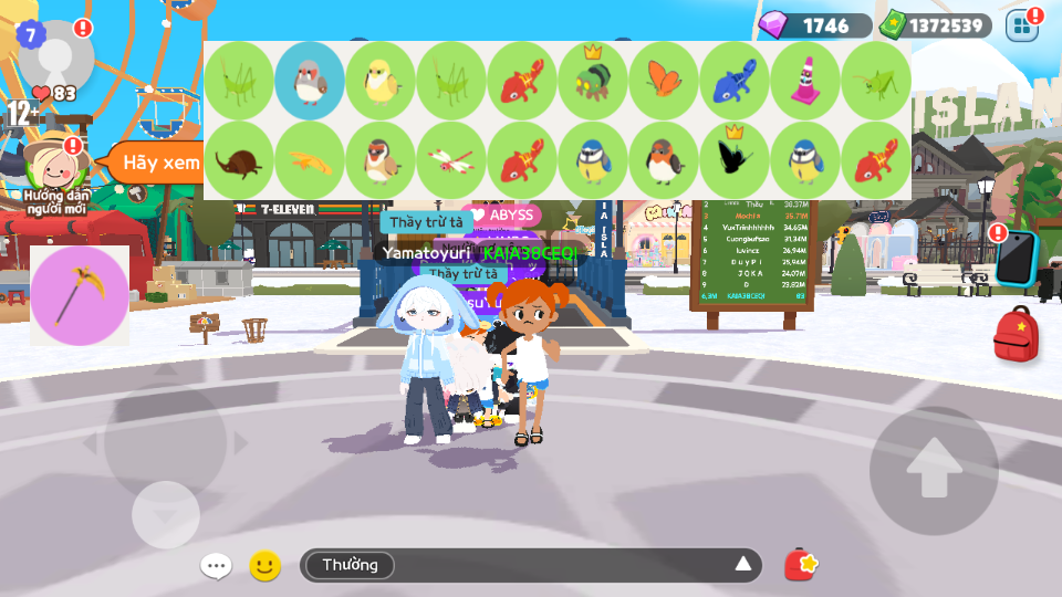 nick zing trắng thông tin