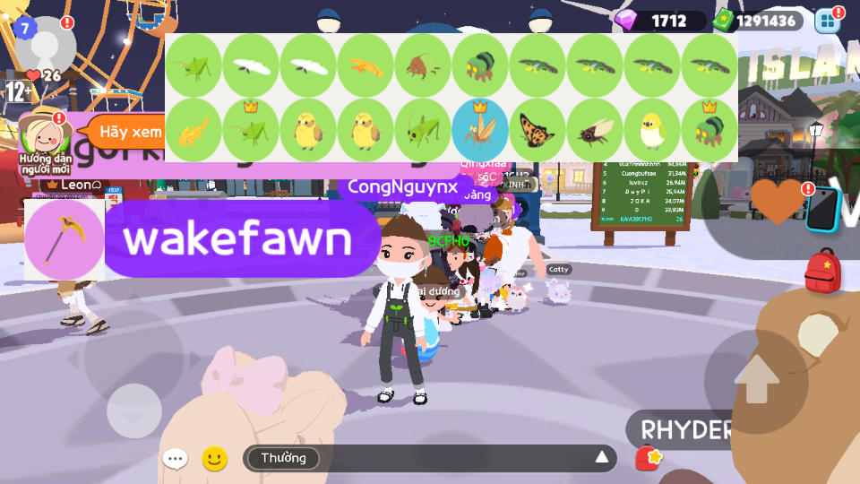 nick zing trắng thông tin