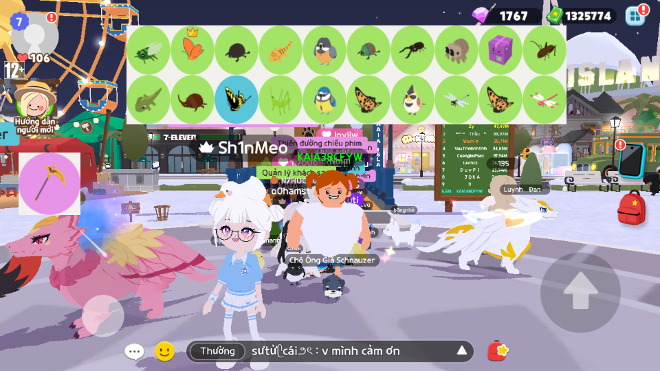 nick zing trắng thông tin