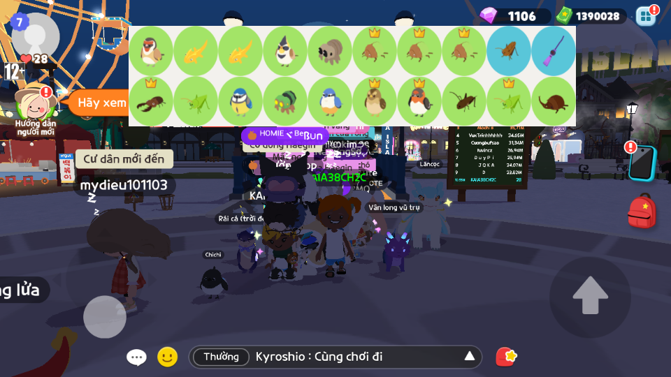 nick zing trắng thông tin