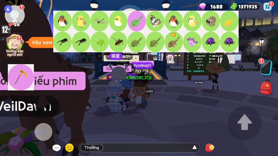 nick zing trắng thông tin