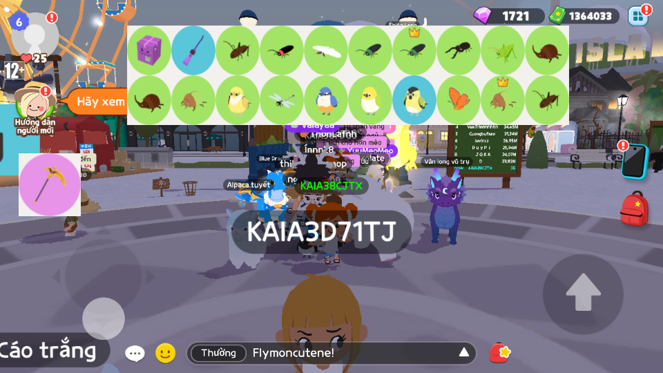 nick zing trắng thông tin