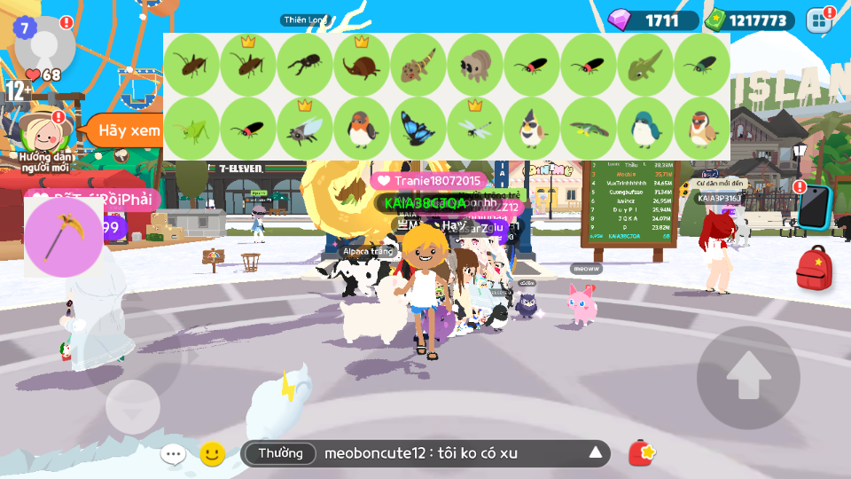 nick zing trắng thông tin