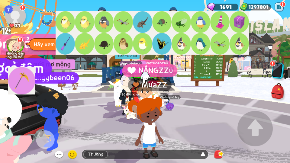 nick zing trắng thông tin