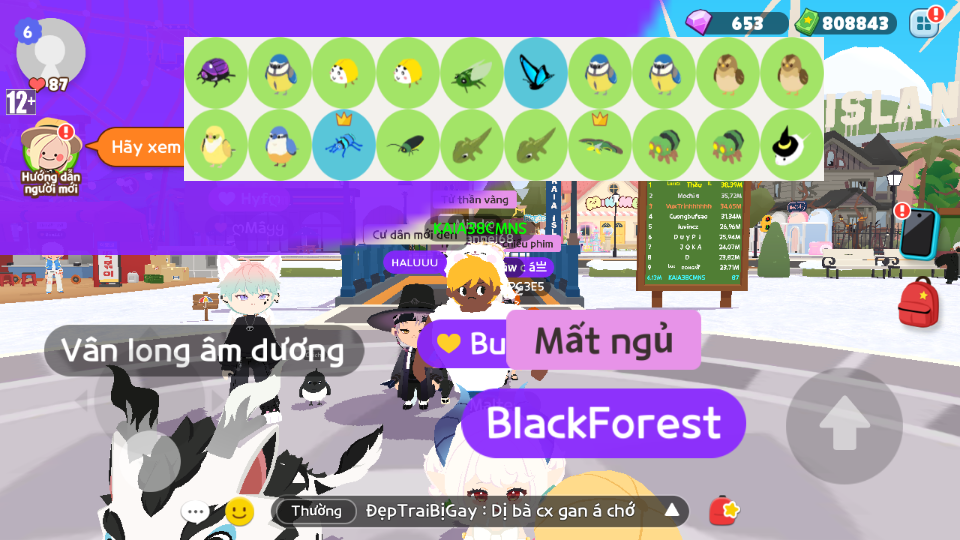 nick zing trắng thông tin