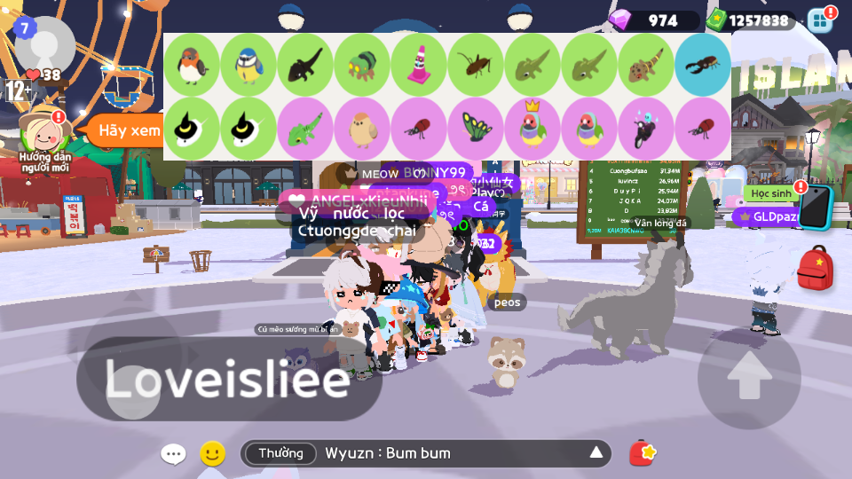 nick zing trắng thông tin