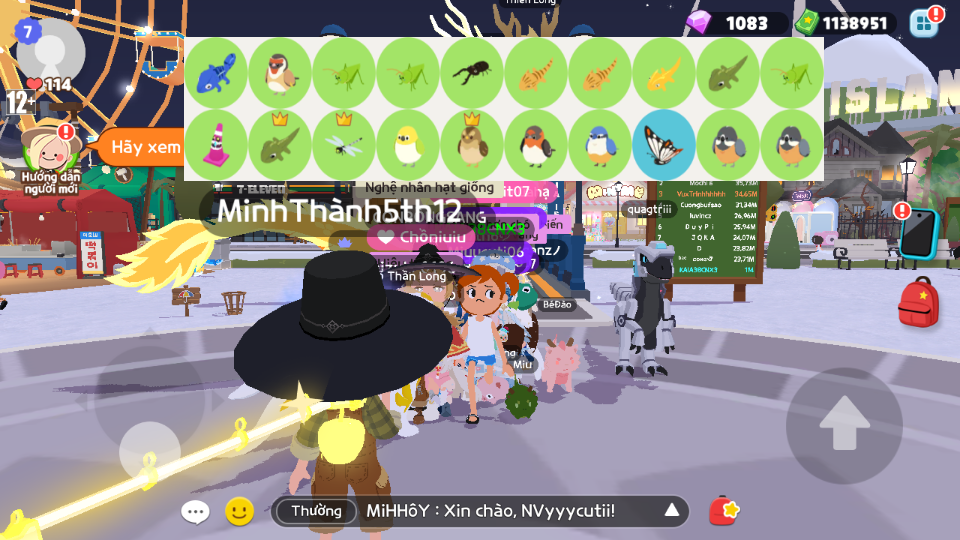 nick zing trắng thông tin