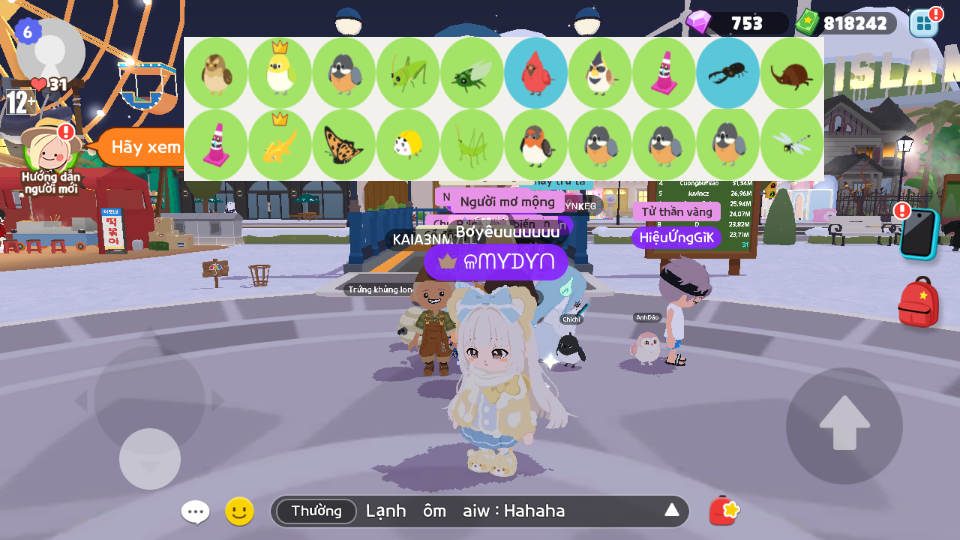 nick zing trắng thông tin