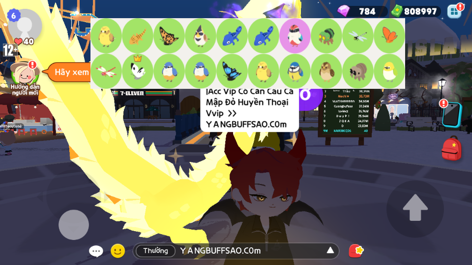 nick zing trắng thông tin