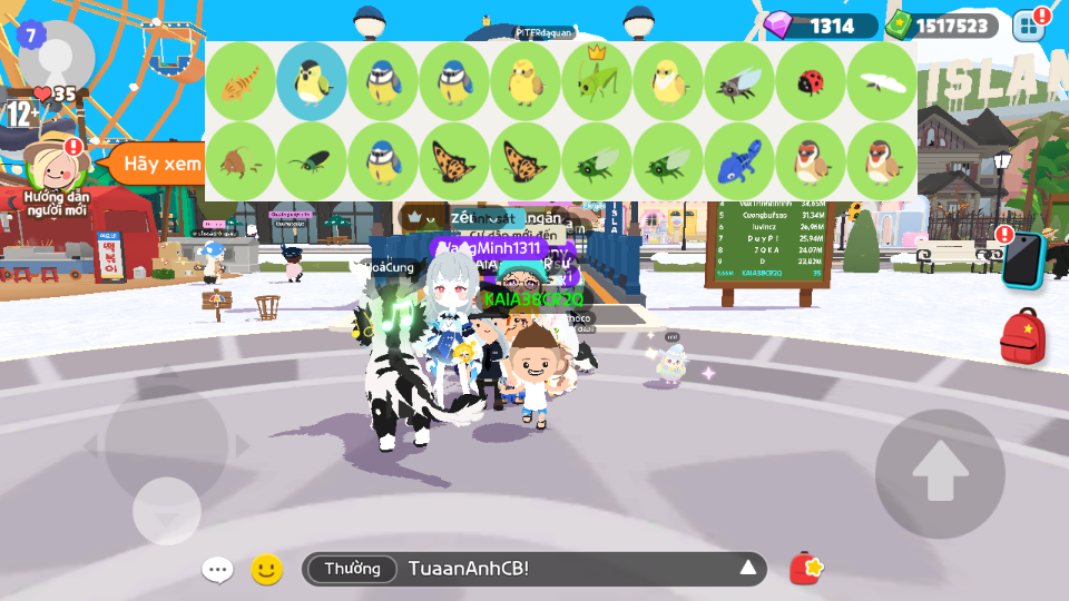 nick zing trắng thông tin