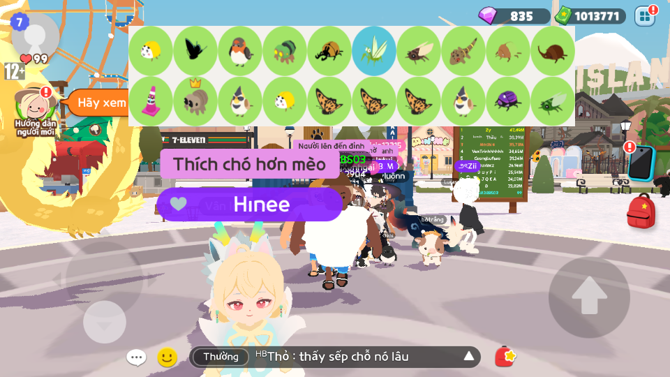 nick zing trắng thông tin