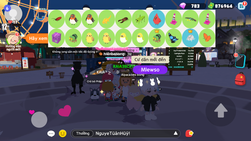 nick zing trắng thông tin