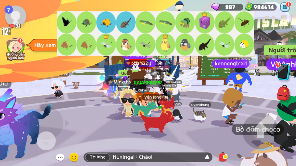 nick zing trắng thông tin