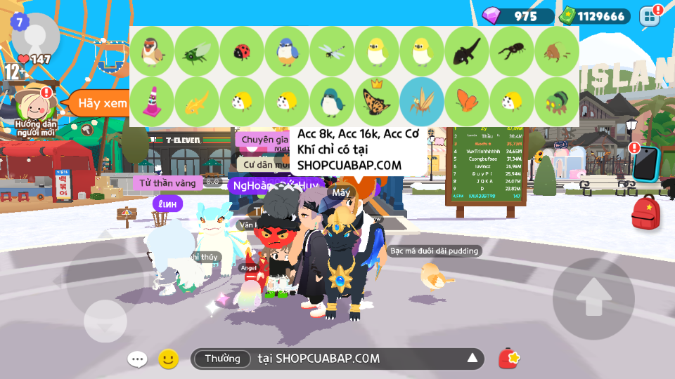 nick zing trắng thông tin