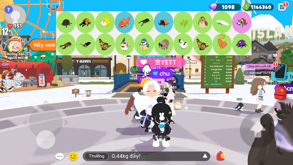 nick zing trắng thông tin