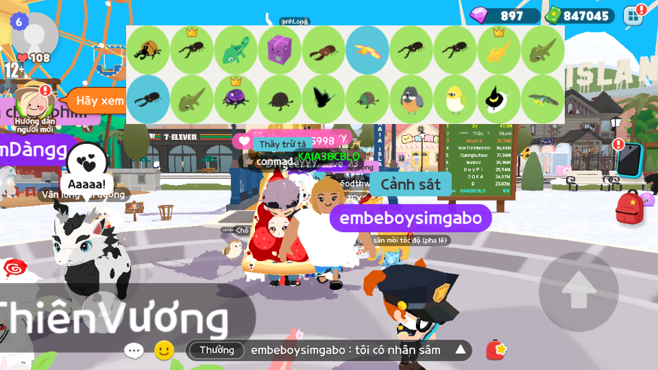 nick zing trắng thông tin