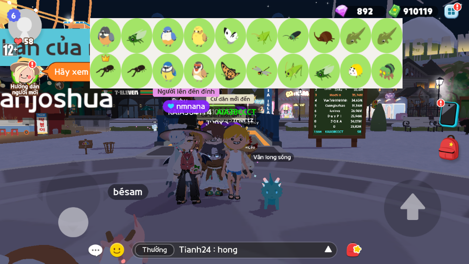 nick zing trắng thông tin