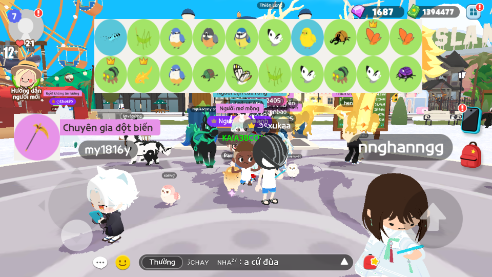 nick zing trắng thông tin