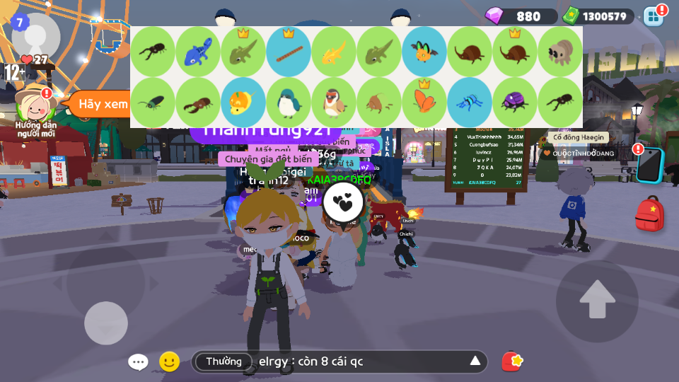 nick zing trắng thông tin